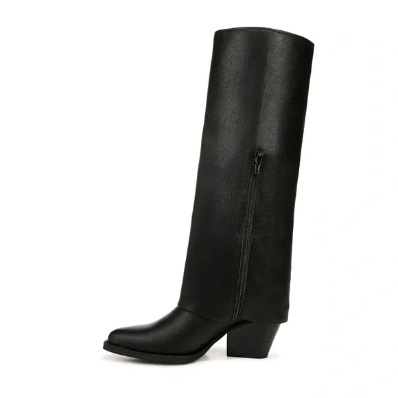 Zodiac Womens Rowena-Wings Zip Tall Western Boots Size 9 - Picture 5 of 6